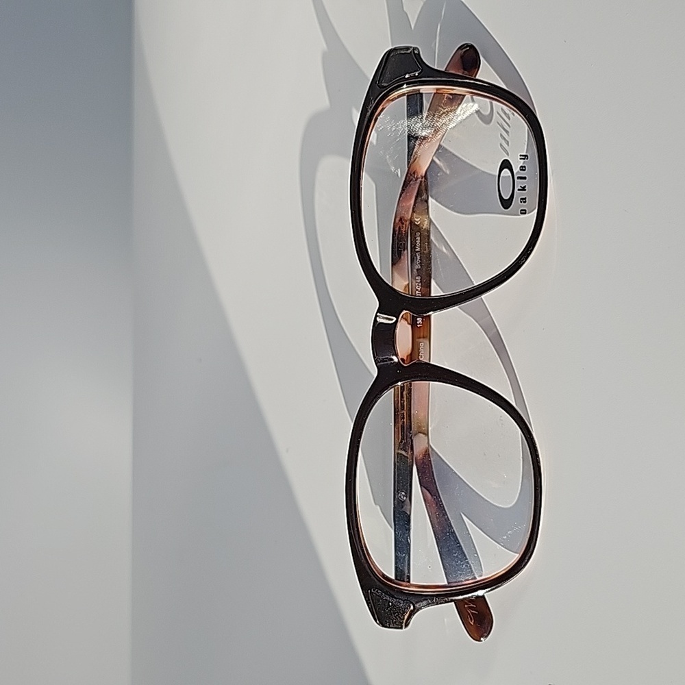 Oakley Mislead OX1107-0248 Brown Mosaic Eyeglasses Frames Tortoise 48-18-138 - Picture 10 of 12